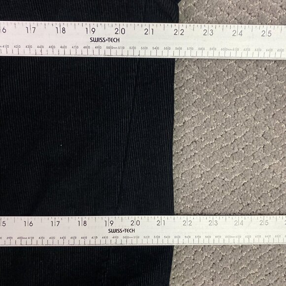 Old Navy Corduroy Blazer Sport Coat Men's Large Black Heavyweight Cotton - Picture 9 of 14